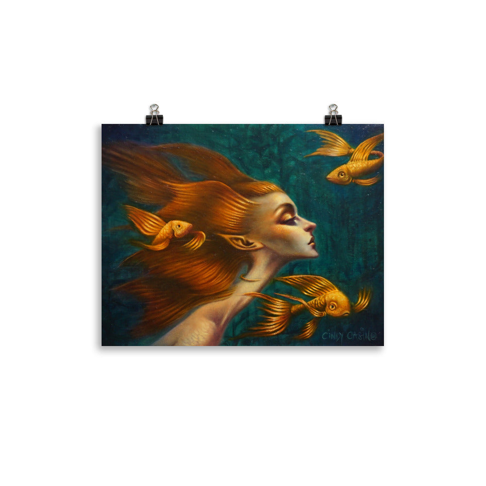 ‘Water Nymph’ Giclée Posters – High Art Gallery