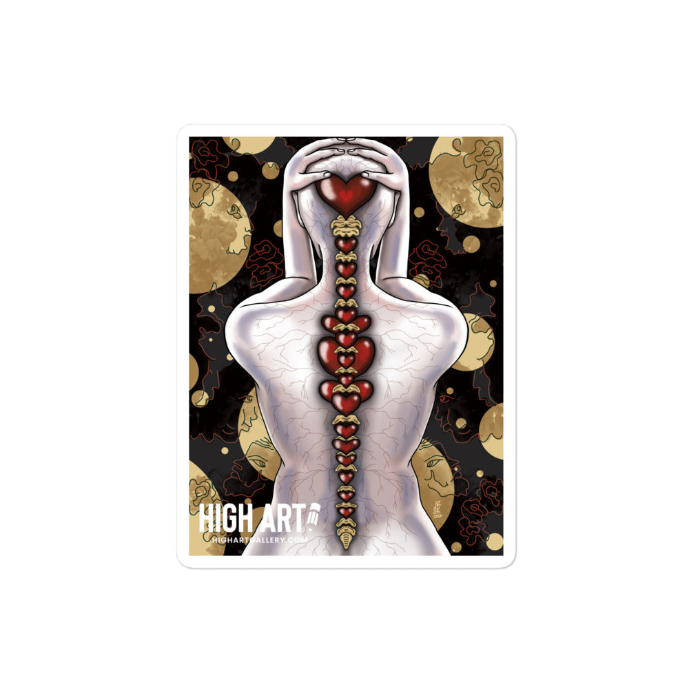 'The Nerve' Stickers – High Art Gallery
