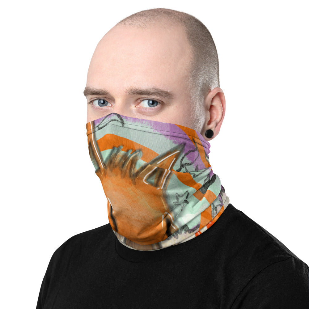 'Kitsune Moon' Neck Gaiter – High Art Gallery