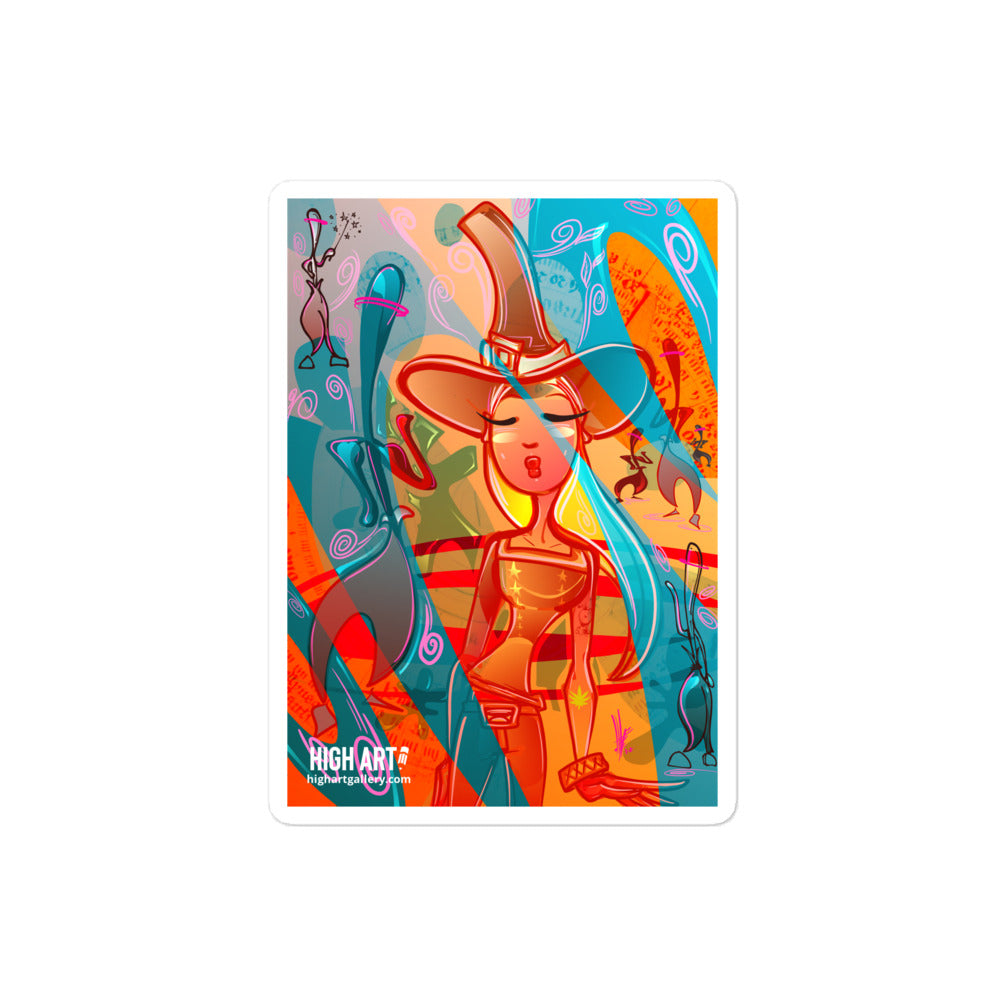 'The Apprentice' Stickers – High Art Gallery